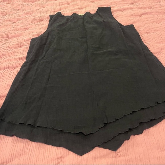 Soft Surroundings Black Tank Top - Picture 3 of 5